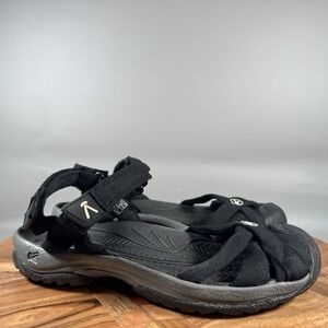 Keen Rose Sandals Womens 6 Black‎ Slingback Fisherman Outdoors